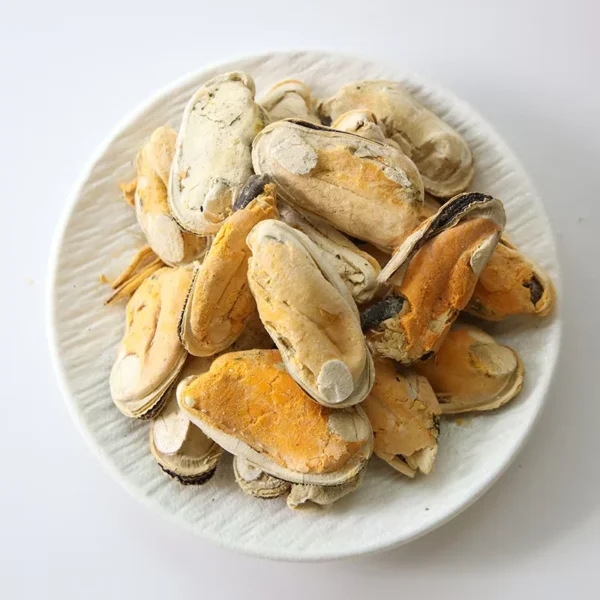 New-Zealand-Green-Scallops-Freeze-Dried-Pet-Treats-Natural-Green-Factory-Custom-Lipped-Mussels-Snacks-for-Cats-Dogs