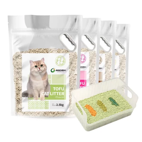OEM-Health-Monitoring-Tofu-Cat-Litter-Blood-Test-pH-Indicator-Litter-Pellets-Color-Changing-Cat-Litter-Sand-Bulk