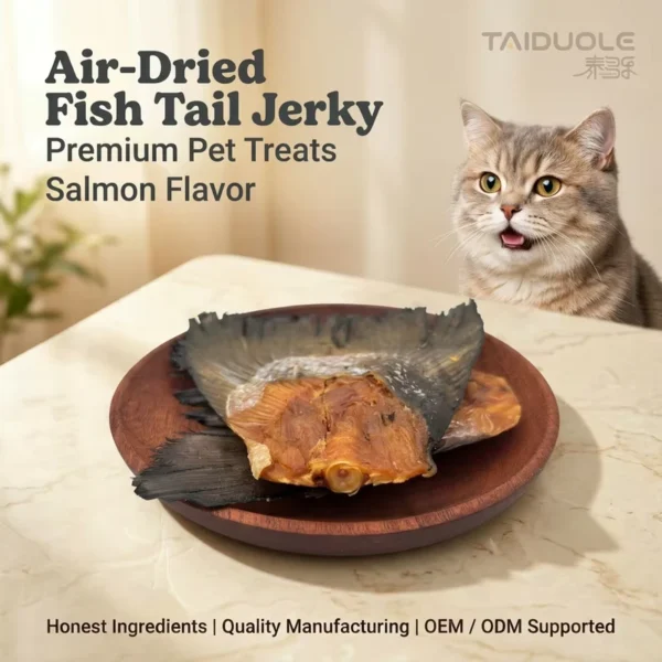 OEM-High-Protein-Low-Fat-Fish-Tail-Treats-Air-Dried-for-Cats-Dogs-Natural-Single-Ingredient-Healthy-Daily-Reward