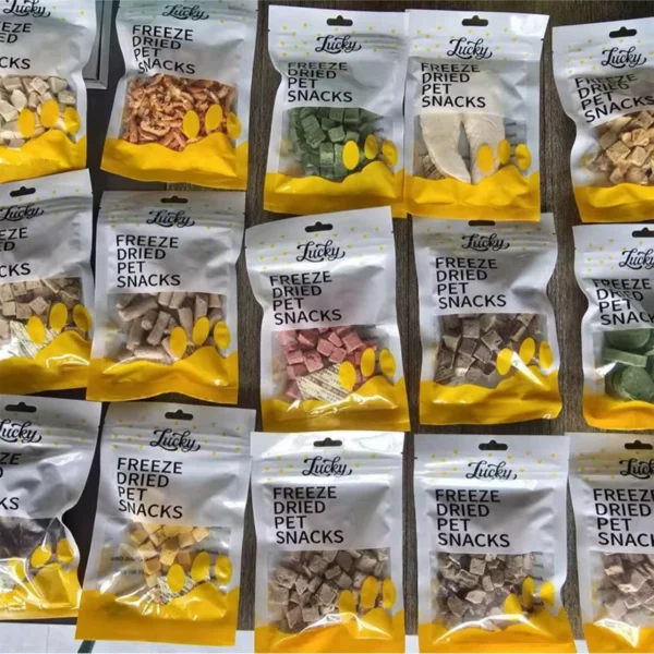 OEM-ODM-Custom-30g-Bag-Freeze-Dried-Dog-Cat-Treats-Full-Flavor-Meat-Snacks-High-Quality-Pet-Food