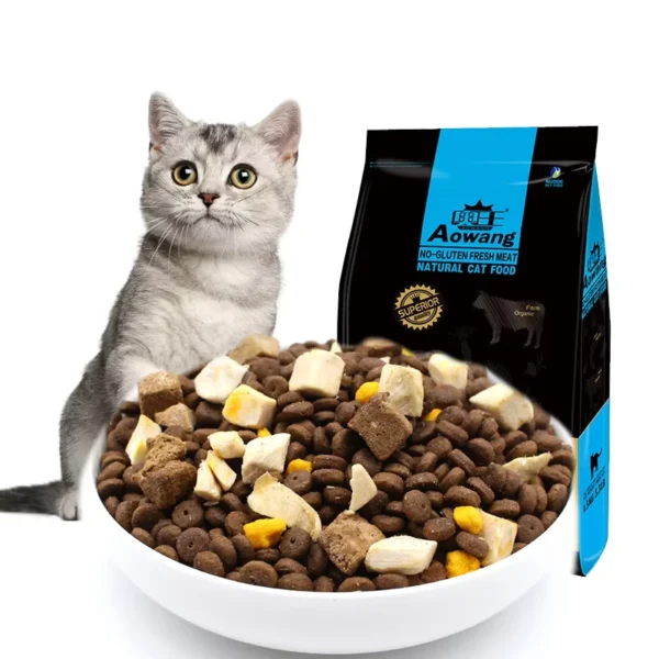 OEM-ODM-Fresh-Meat-1.5kg-Cat-Food-Dry-Freeze-Food-for-Cat-Dry-Pet-Food-Supplier