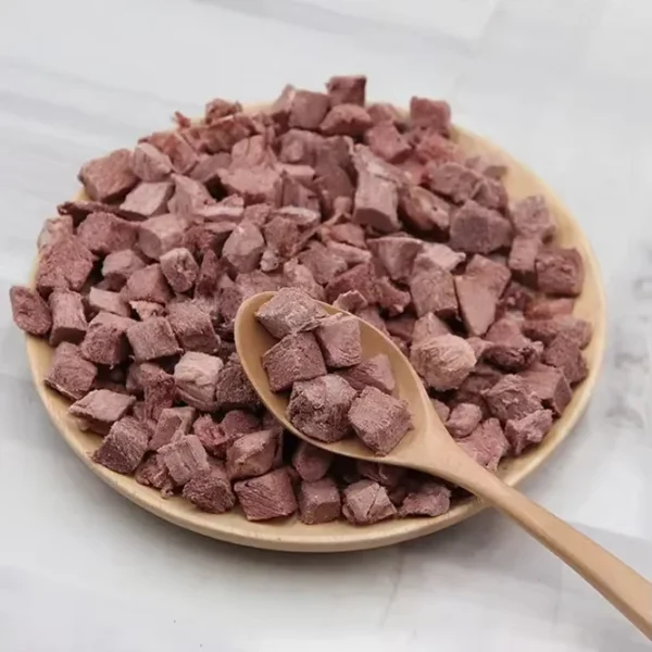 OEM-ODM-Nutritious-Venison-Chunks-Pet-Snack-Premium-Quality-No-Additives-for-Cats-Dogs-Pet-Freeze-dried-Food