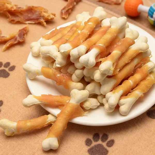 OEM-ODM-Pet-Dog-Chew-Bone-Treats-Chicken-Flavor-Snack-Food-Pet-Training-Treats-Private-Label-Dog-Dental-Chew-Treats-Sticks