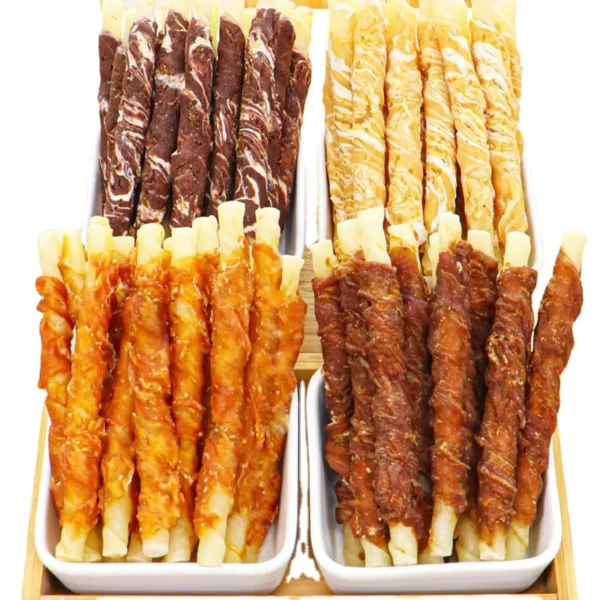 OEM-Pet-Snacks-Bully-Sticks-Teeth-Cleaning-Natural-Flavor-Beefhide-Roll-Dog-Chew-Treat