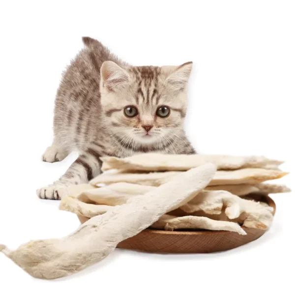 OEM-Pet-Treats-Supplier-Duck-Breast-Cubes-Freeze-Dried-Pet-Treats-Cat-Dog-Food-Pet-Snacks