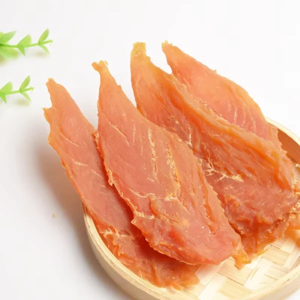 Oem-Nutritious-Delicious-Chicken-Breast-Jerky-Dog-Treats-Snacks-Dry-Pet-Food