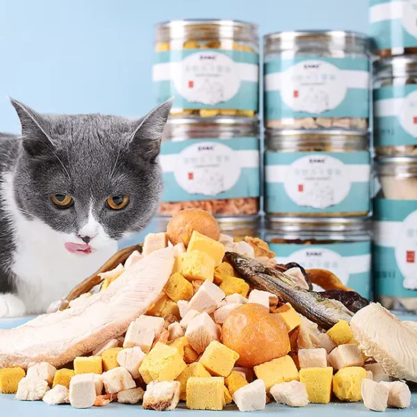 Oem-Safe-Reliable-Pet-Snack-High-Quality-Freeze-Dried-Cat-Treats-Food-Freeze-Dried-Pet-Food-Pet-Dog-Cat-Freeze-Dried-Food