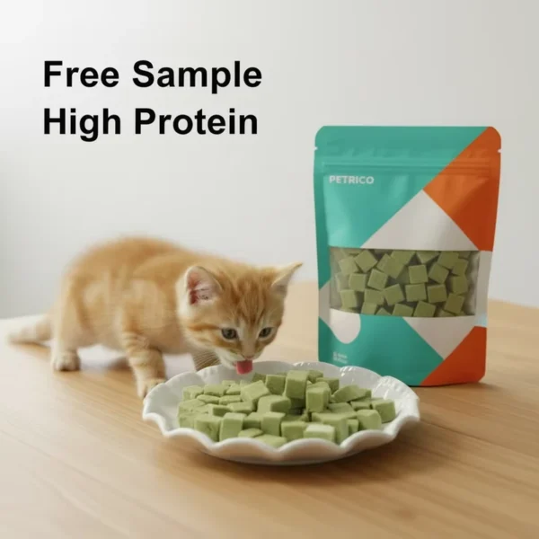 Organic-Freeze-Dried-Chicken-Breast-Granules-Cat-Treats-Grain-Free-High-Protein