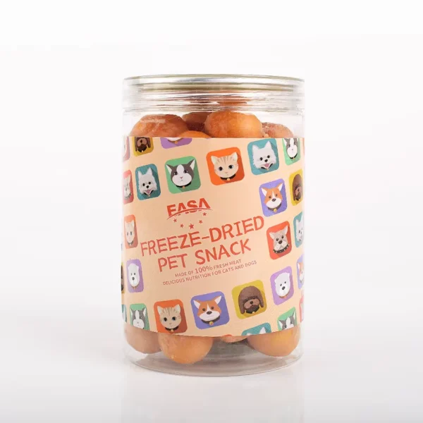 Organic-Freeze-Dried-Dog-Cat-Beef-Chicken-Flavor-Protein-Pet-Snack-100g