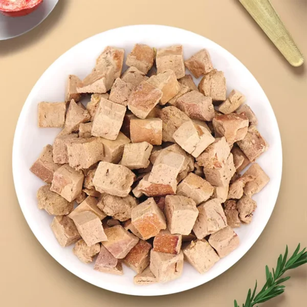 Organic-Freeze-Dried-Raw-Cat-Food-Treats-for-Cats-Freeze-Dried-Foie-Gras-Cube-Goose-Liver-Safe-Dog-Treats