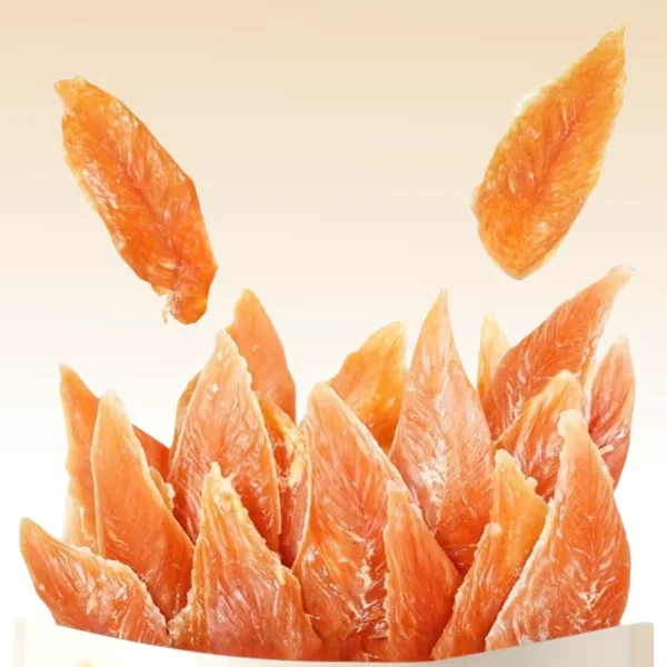Organic-Premium-High-Protein-Chicken-Jerky-Treats-Pet-Snacks-for-Dogs-and-Cats-Food-Safe