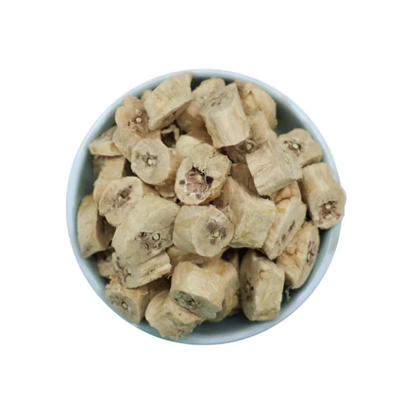 Organic-Protein-Single-Ingredient-Dog-Treat-Freeze-Dried-Raw-Chicken-Neck-Private-Label-Training-Treats-in-Resealable-Zipper-Bag