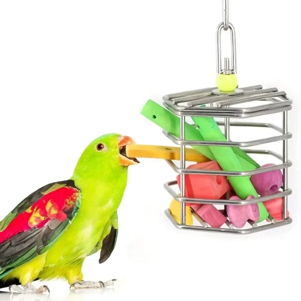 Parrot-Pet-Bird-Cage-Feeder-Hanging-Foraging-Toy-Feeder-Bird-Intelligence-Growth-Cage-Accessories