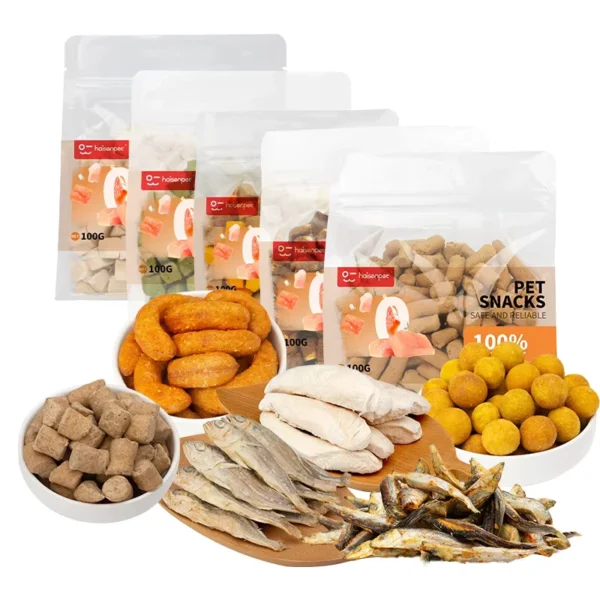 Pet-Food-High-Protein-Pure-Meat-Freeze-Dried-Cat-Snacks-Treats