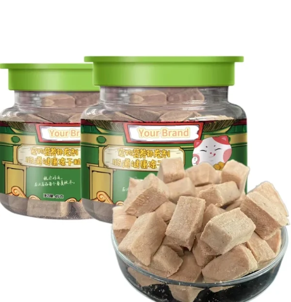 Pet-Food-Probiotic-Freeze-dried-Supplement-Chicken-Flavor-Support-Digestive-Gut-Health-for-Dogs-Cats-Sensitive
