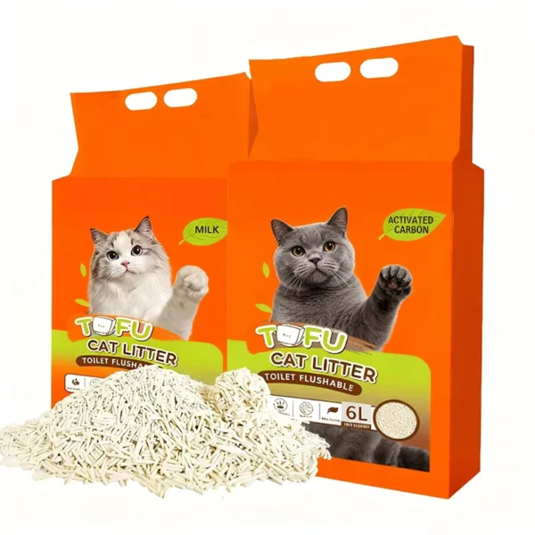 Pet-Supplies-Water-absorbing-Tofu-Pea-Fiber-Cat-Litter-Flushable-Eco-Friendly-Biodegradable-Clumping-2.5kg-bag-Multi-color-Home