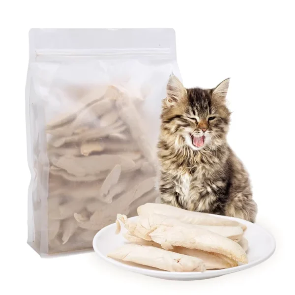 Premium-Freeze-Dried-Raw-Chicken-Breast-for-Dogs-Cats-Grain-Free-Single-Ingredient-Protein-Natural-Training-Treats-Meal-Topper