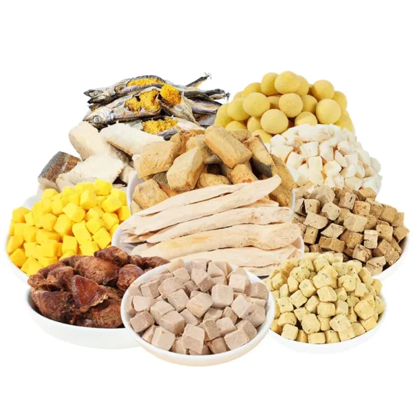 Raw-OEM-Freeze-Dried-Chicken-Liver-Meat-Cat-Pet-Dog-Treats-Food-Manufacture-for-Dog-Pet-Dental-Health
