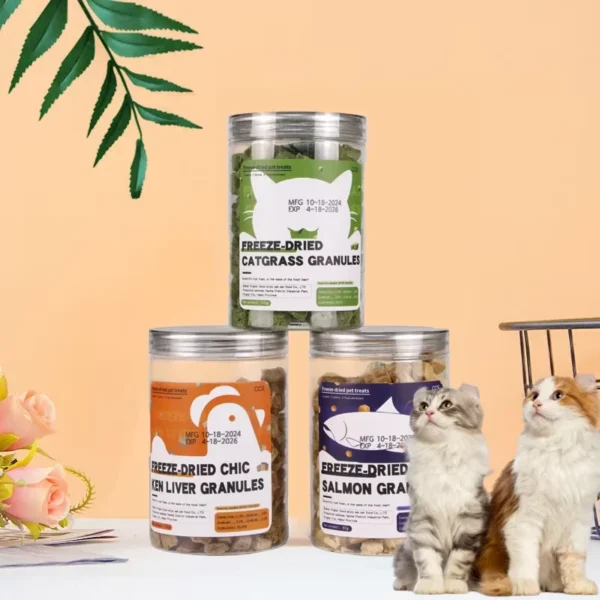 Single-Ingredient-Raw-Bone-Strips-Multi-Spring-Fish-High-Protein-Grain-Free-Formula-Freeze-Dried-Treats