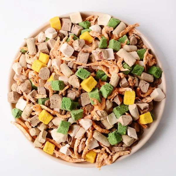 Traceability-of-Origin-High-Protein-2kg-Natural-Hypoallergenic-Chicken-Beef-Krill-Egg-Yolk-Freeze-Dried-Dry-Food-for-Cat
